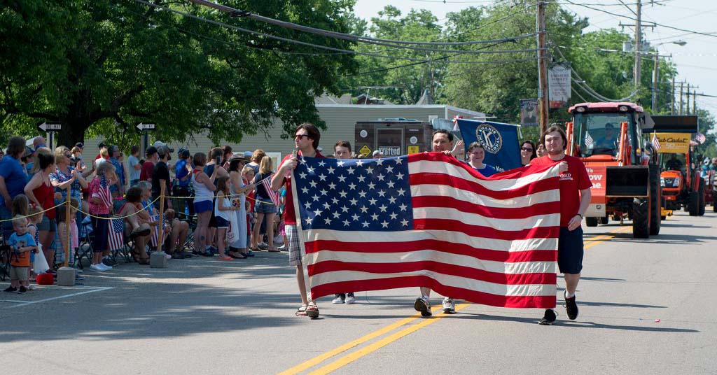 Memorial Day Parade in Independence, Kentucky